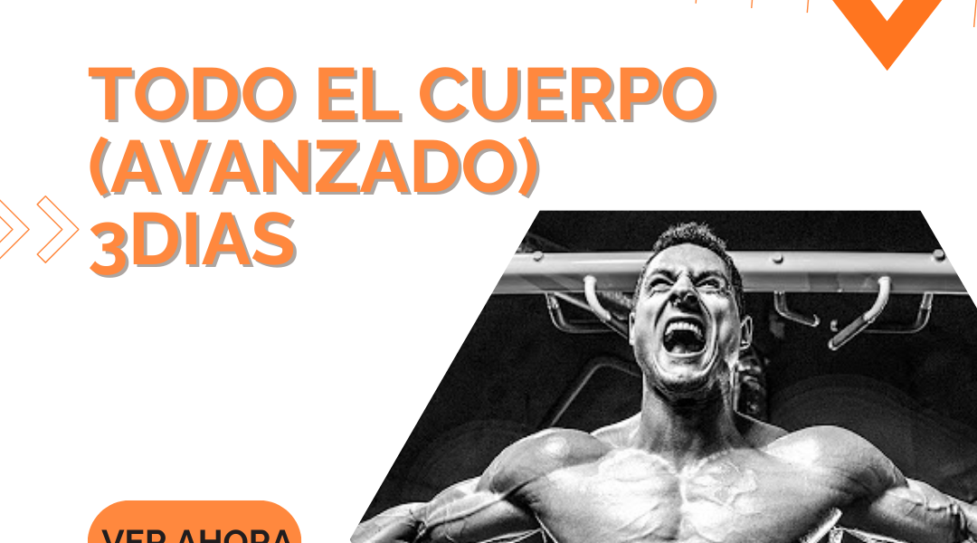 Todo el cuerpo (Avanzado)-3dias