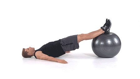 Curl femoral en fitball