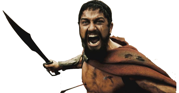 Rutina Famosos-Esparta 300(Gerard Butler)